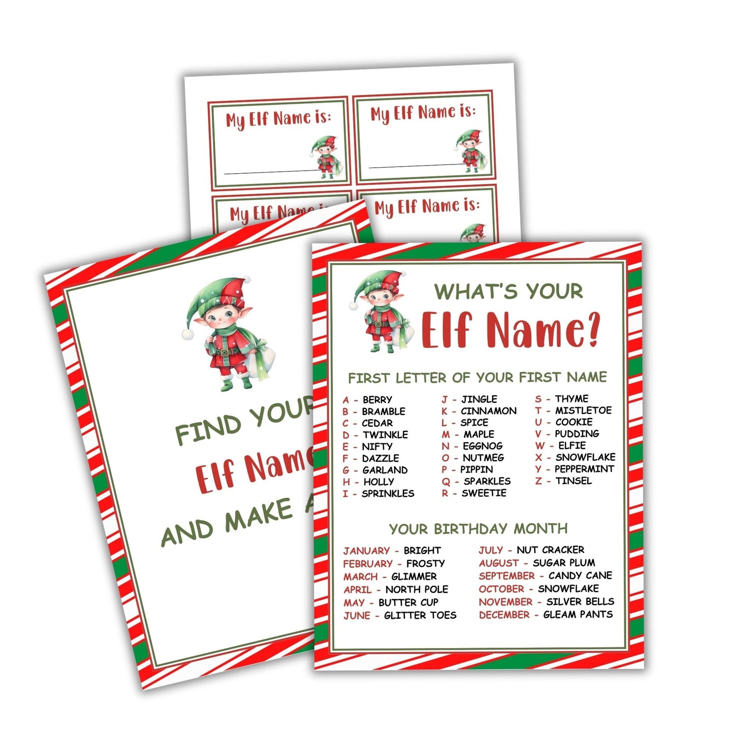 What's Your Elf Name