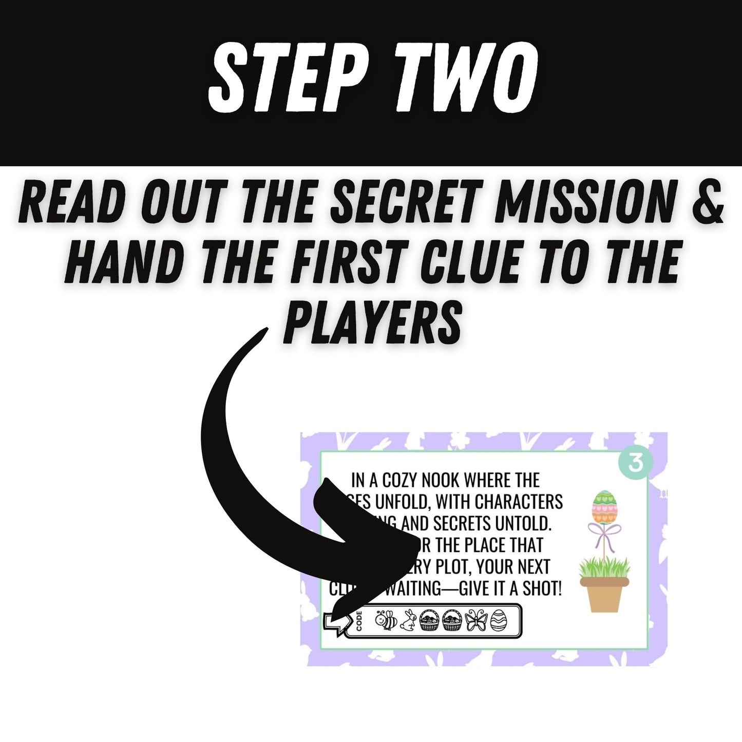printable teen Easter scavenger hunt.