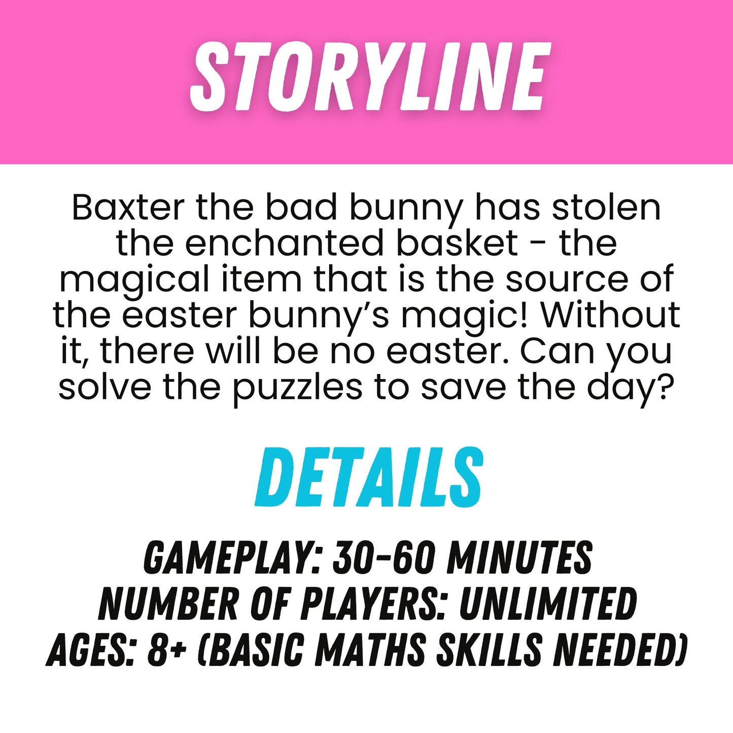 printable Easter Escape Room Kit.