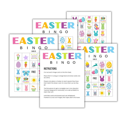 Easter Bingo Game - Simplify Create Inspire