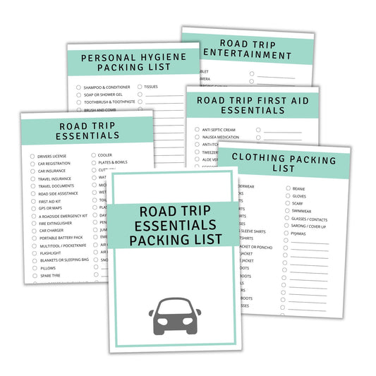 Family Road Trip Packing List - Simplify Create Inspire