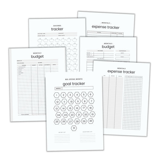Finance & Budget Planner - Simplify Create Inspire