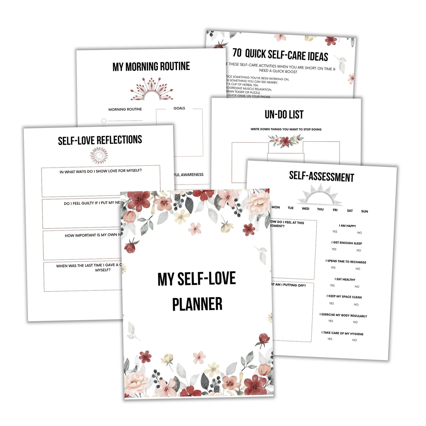 Self-Love Journal - Simplify Create Inspire