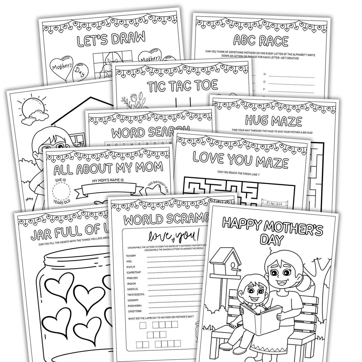 Mothers Day Activity Bundle