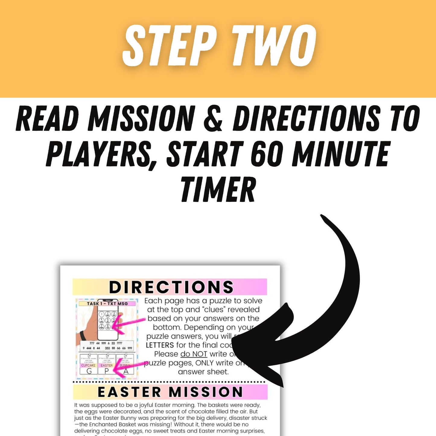 printable Easter Escape Room Kit.