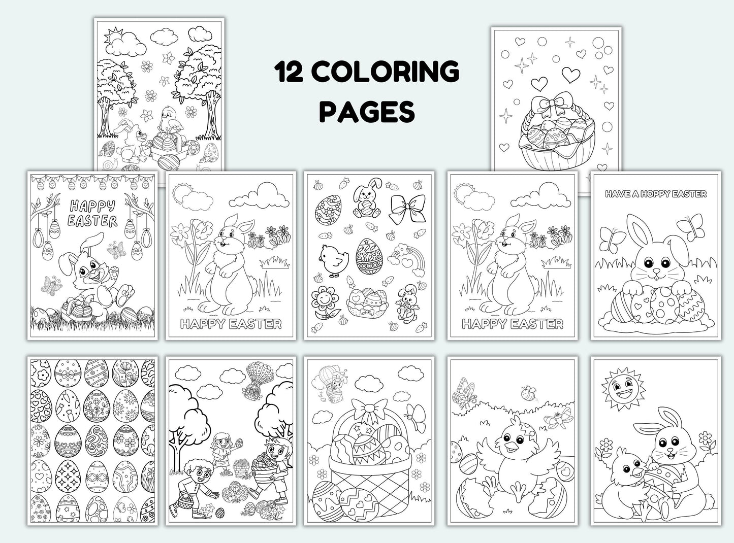 printable Easter Activity Book.