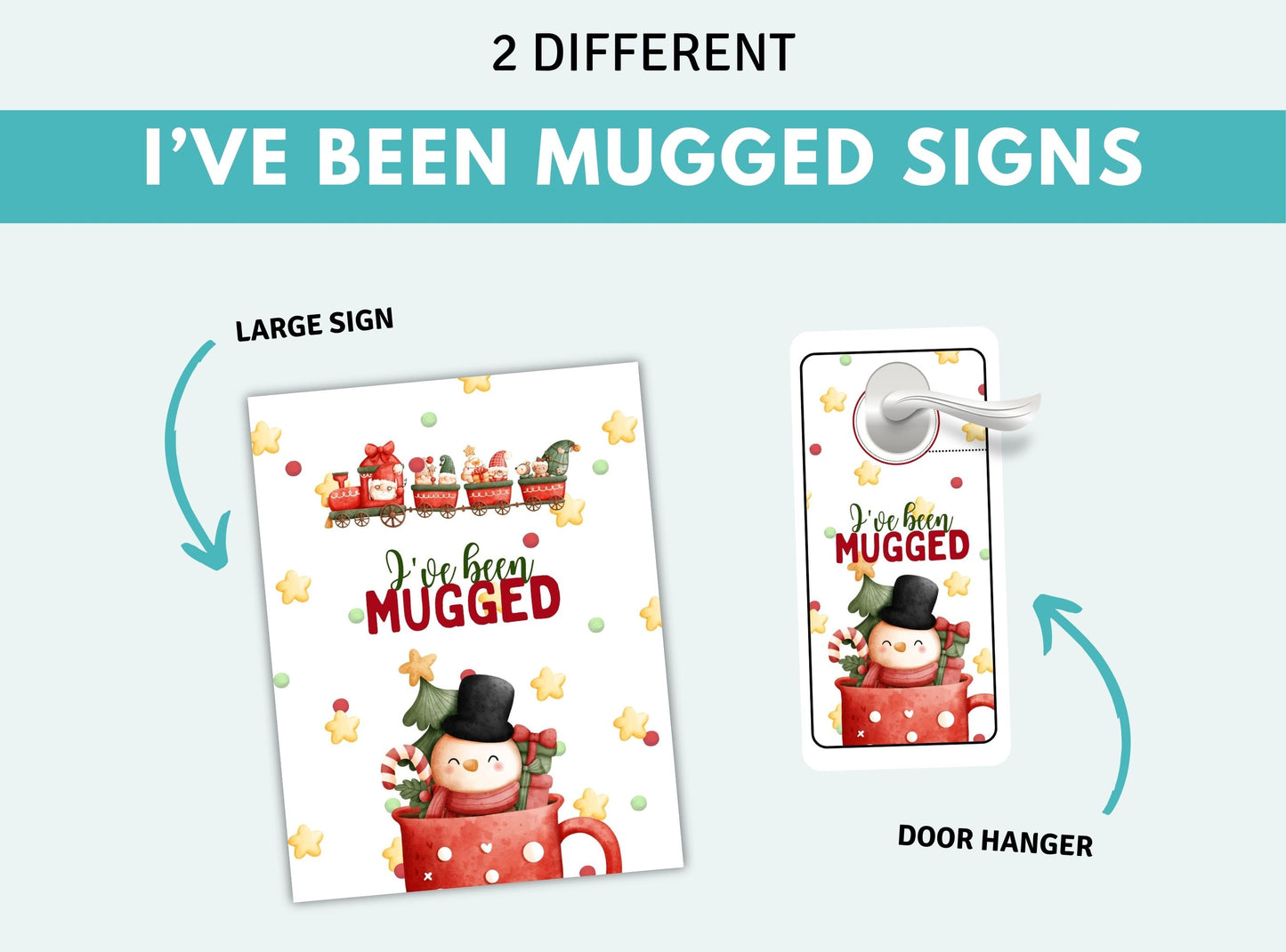 Printable You've Been Mugged Kit