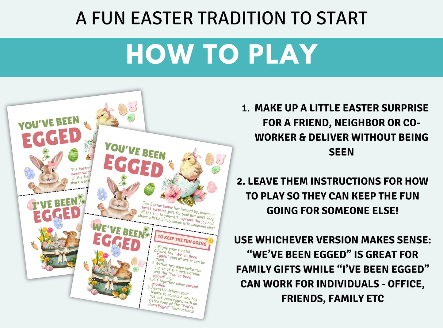 You've Been Egged Kit
