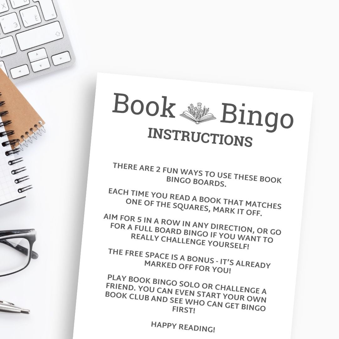 Printable Book Bingo Bundle