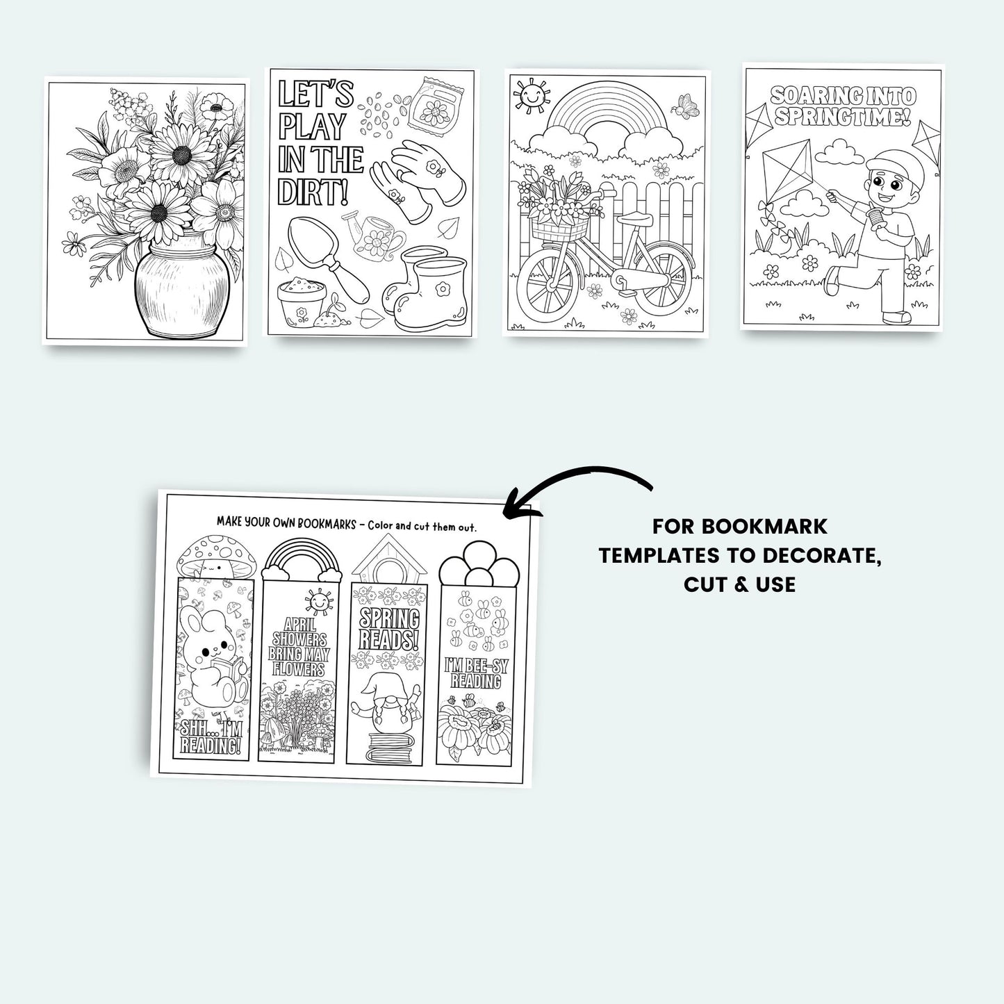 Printable Spring Activity Book