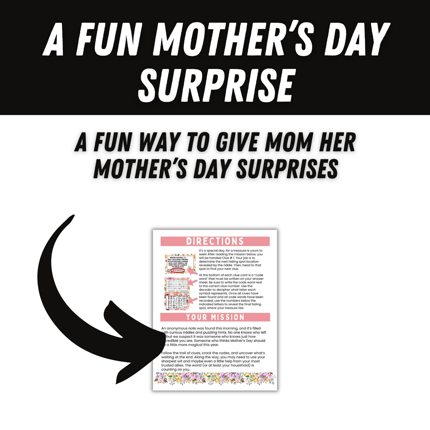 Mother's Day Scavenger Hunt