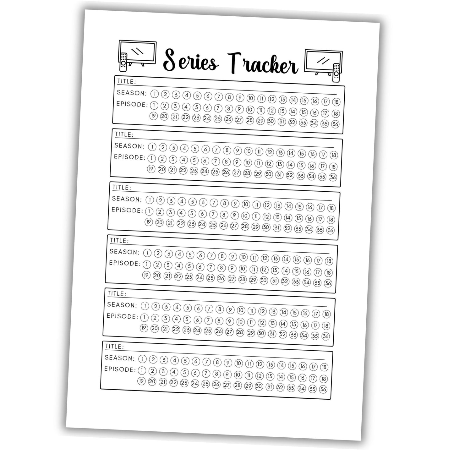 TV Series Tracker