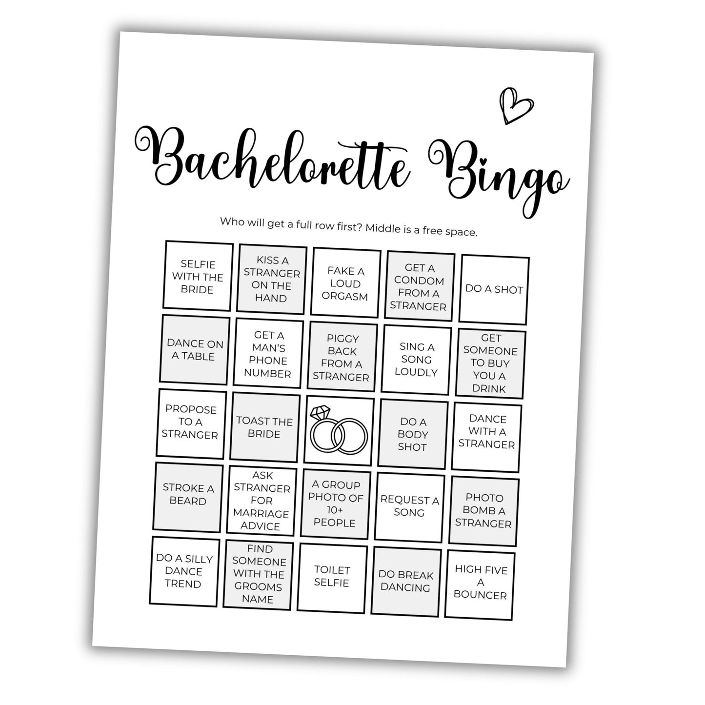 bachelorette bingo game