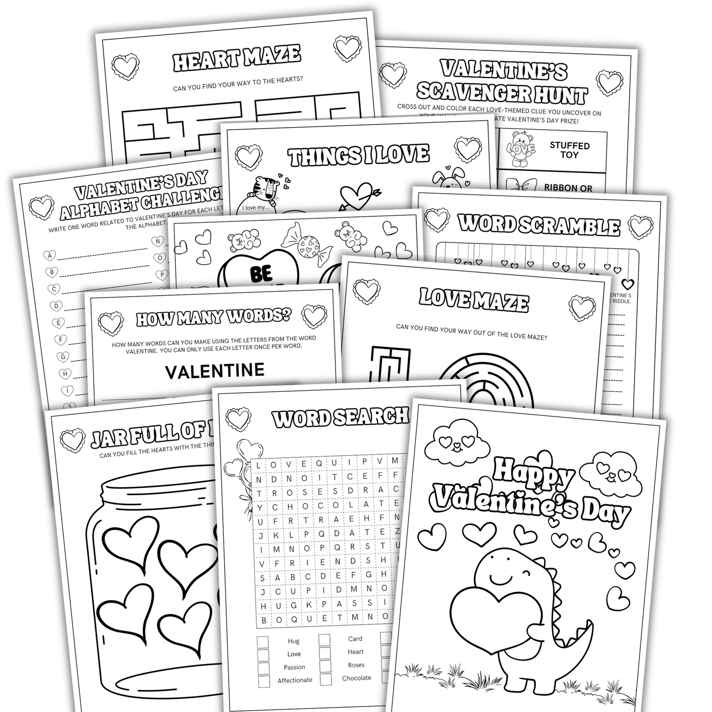 Valentines Day Activity Bundle