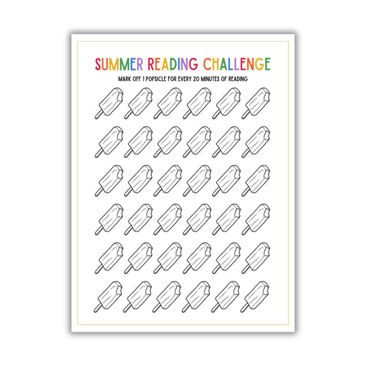 Printable Summer Reading Tracker For Kids