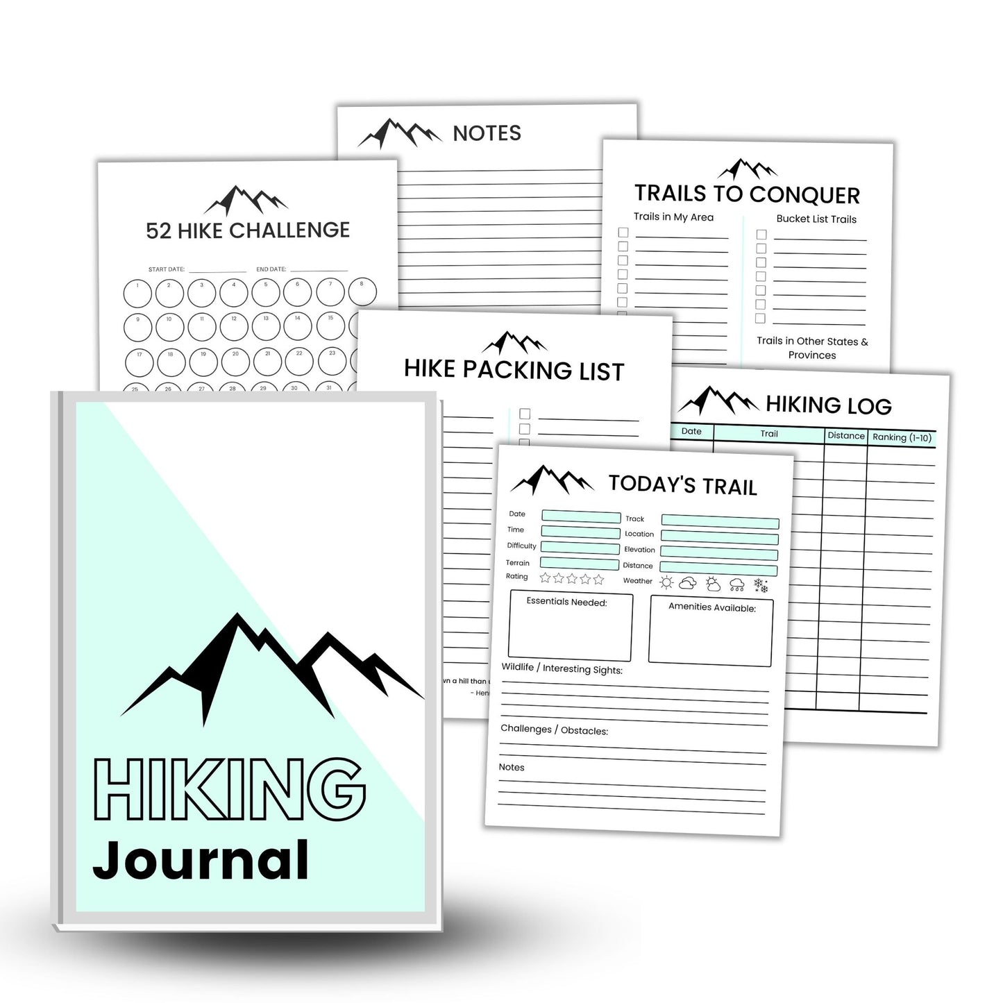 Hiking Journal - Simplify Create Inspire