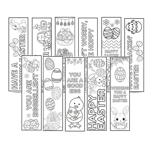 Easter Colour In Bookmarks - Simplify Create Inspire
