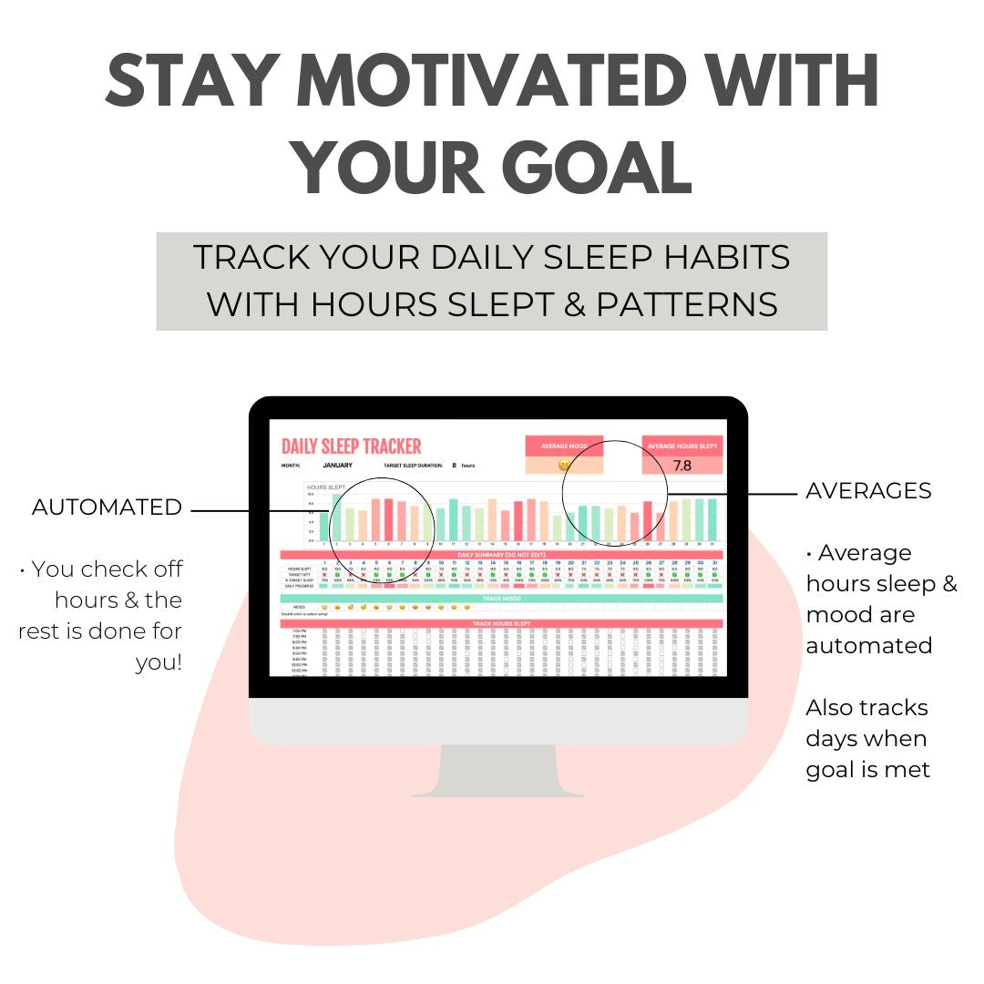 Printable Daily Sleep Tracker Spreadsheet
