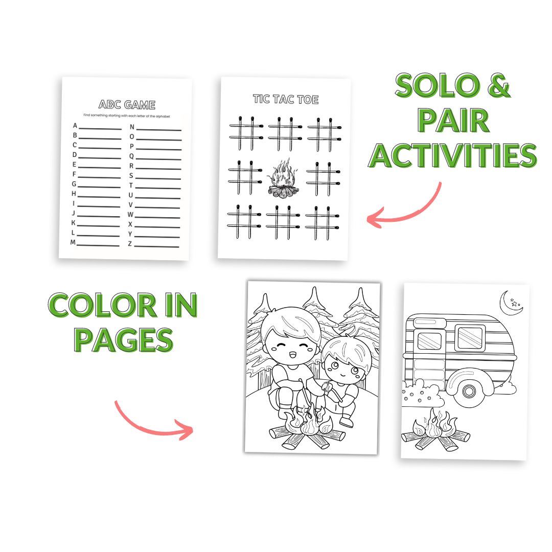Printable Camping Activity Book