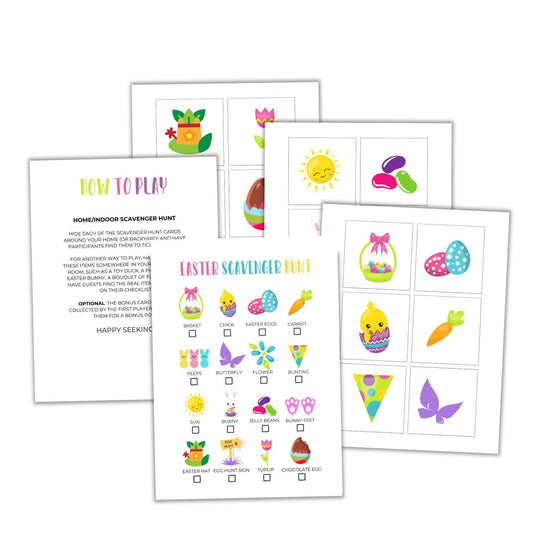 Printable Easter Scavenger Hunt