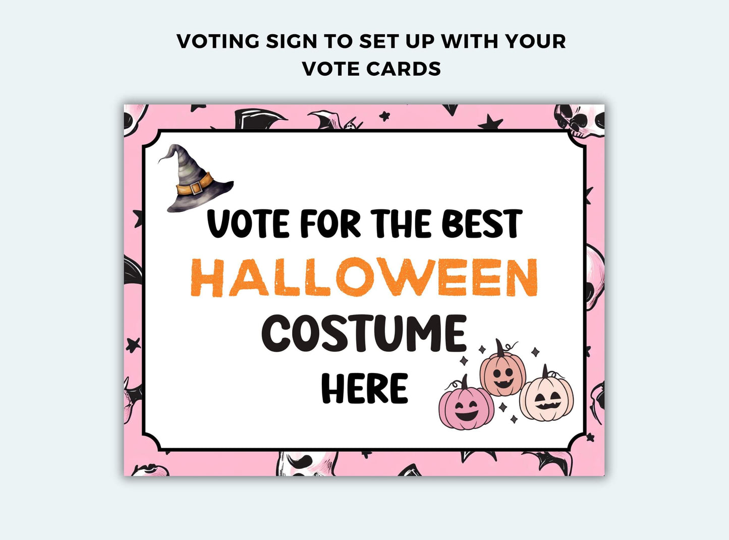 Halloween costume contest kit