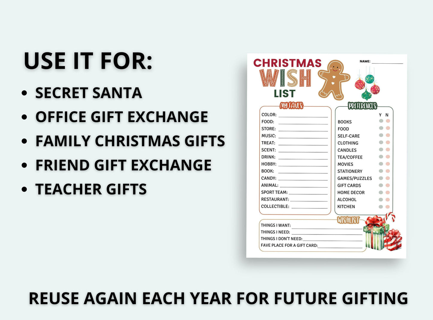 Secret Santa Survey