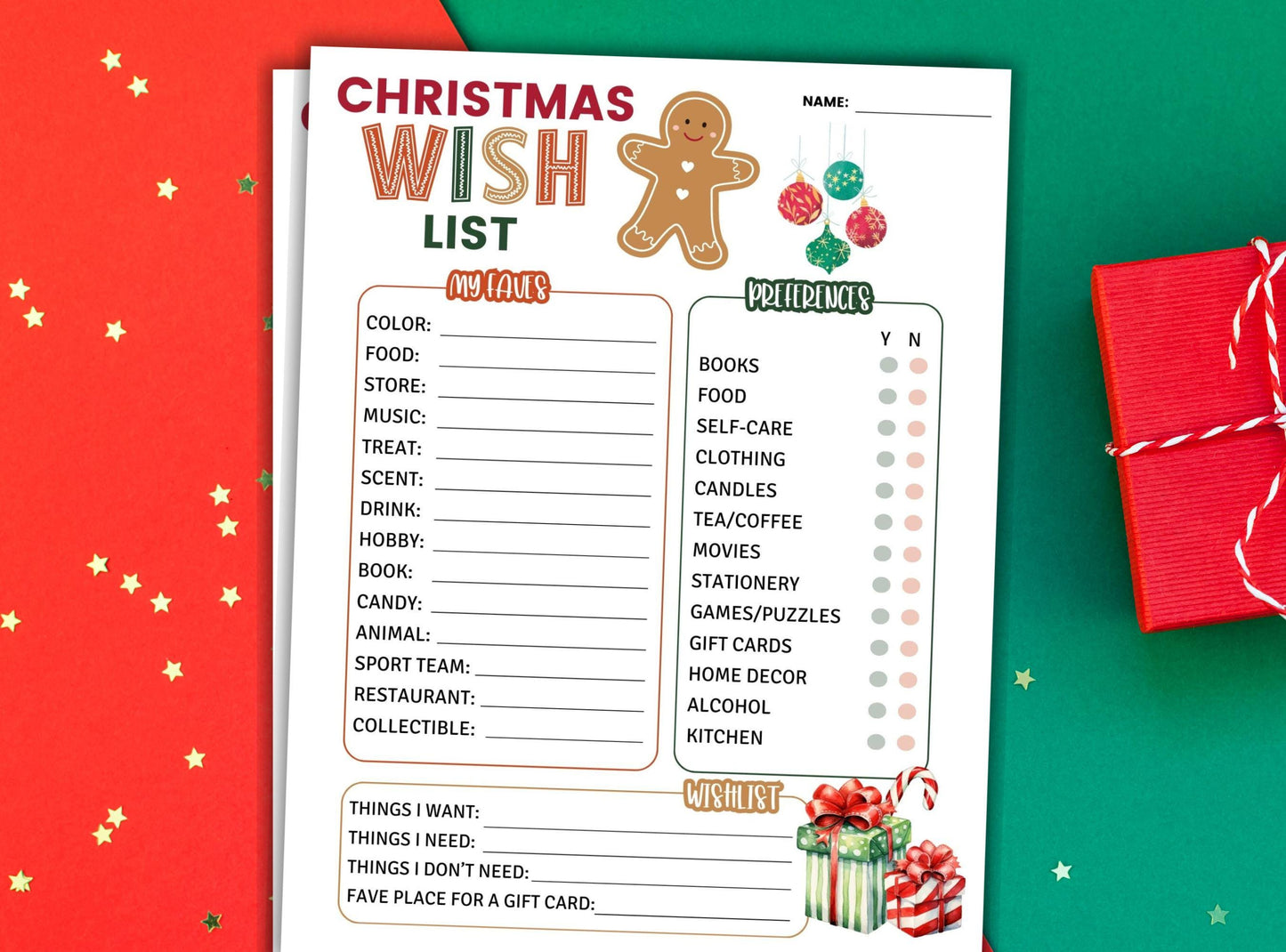 Secret Santa Survey