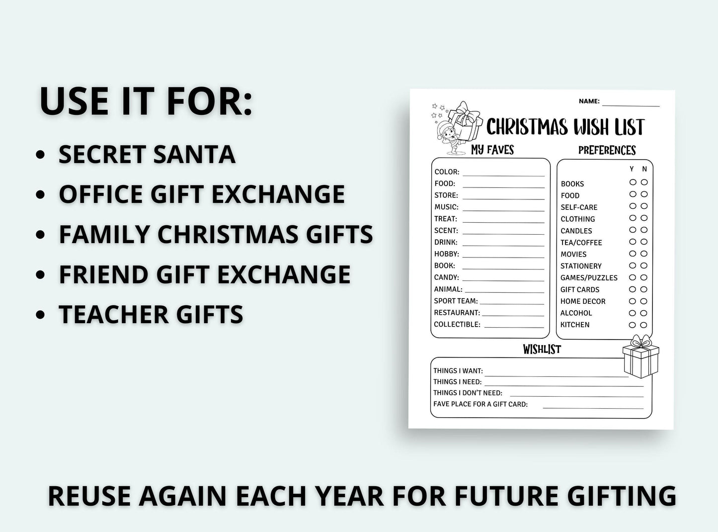 Secret Santa Survey