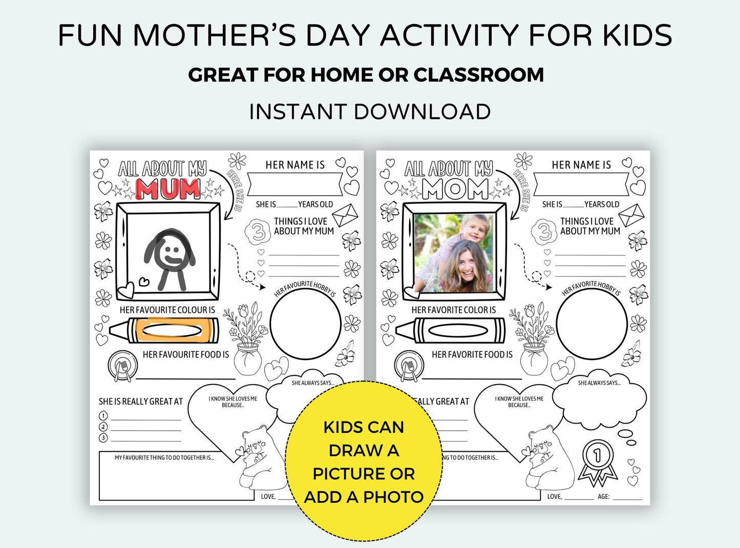 Mothers Day Questionnaire
