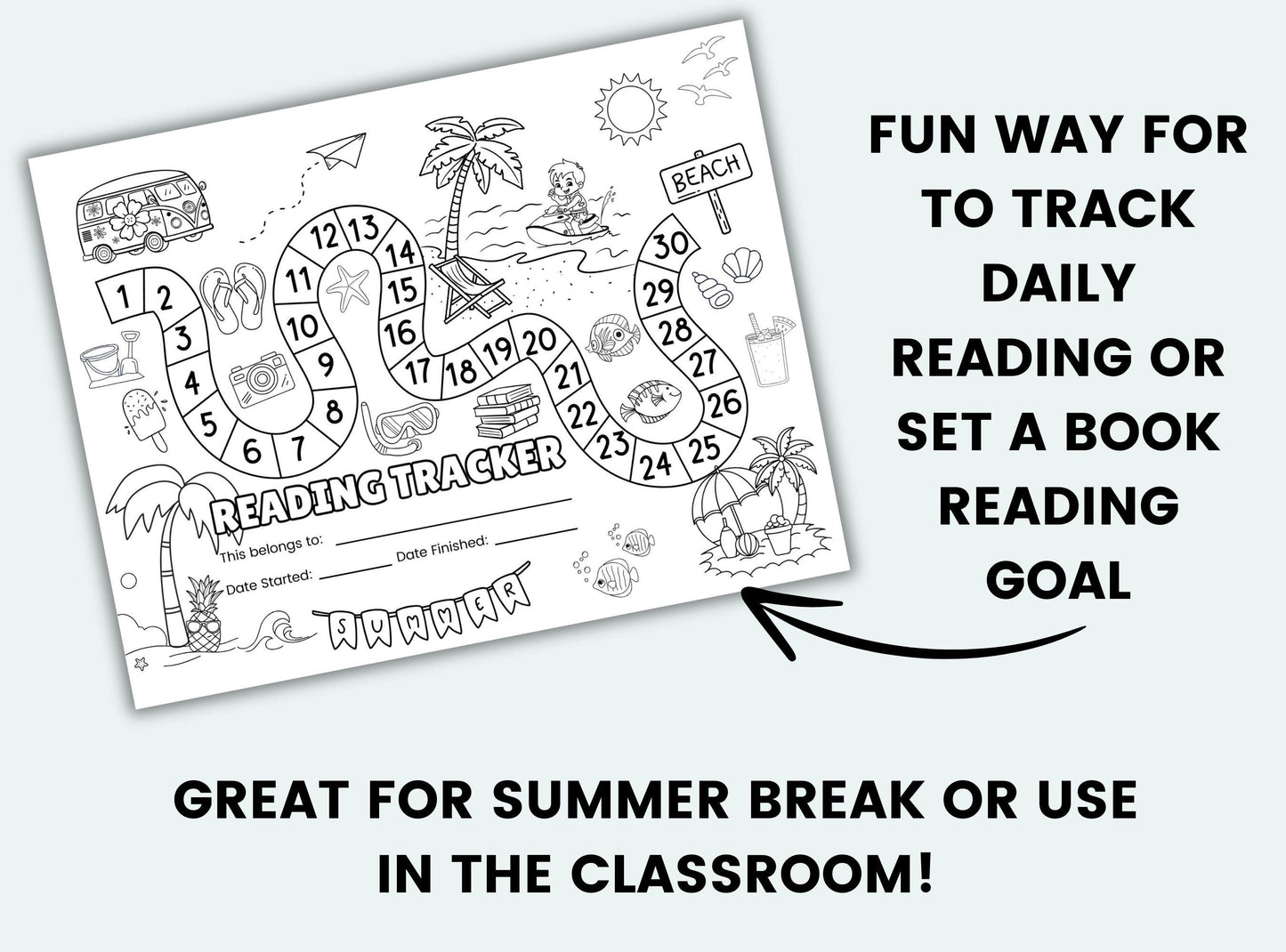 Summer Reading Challenge Tracker