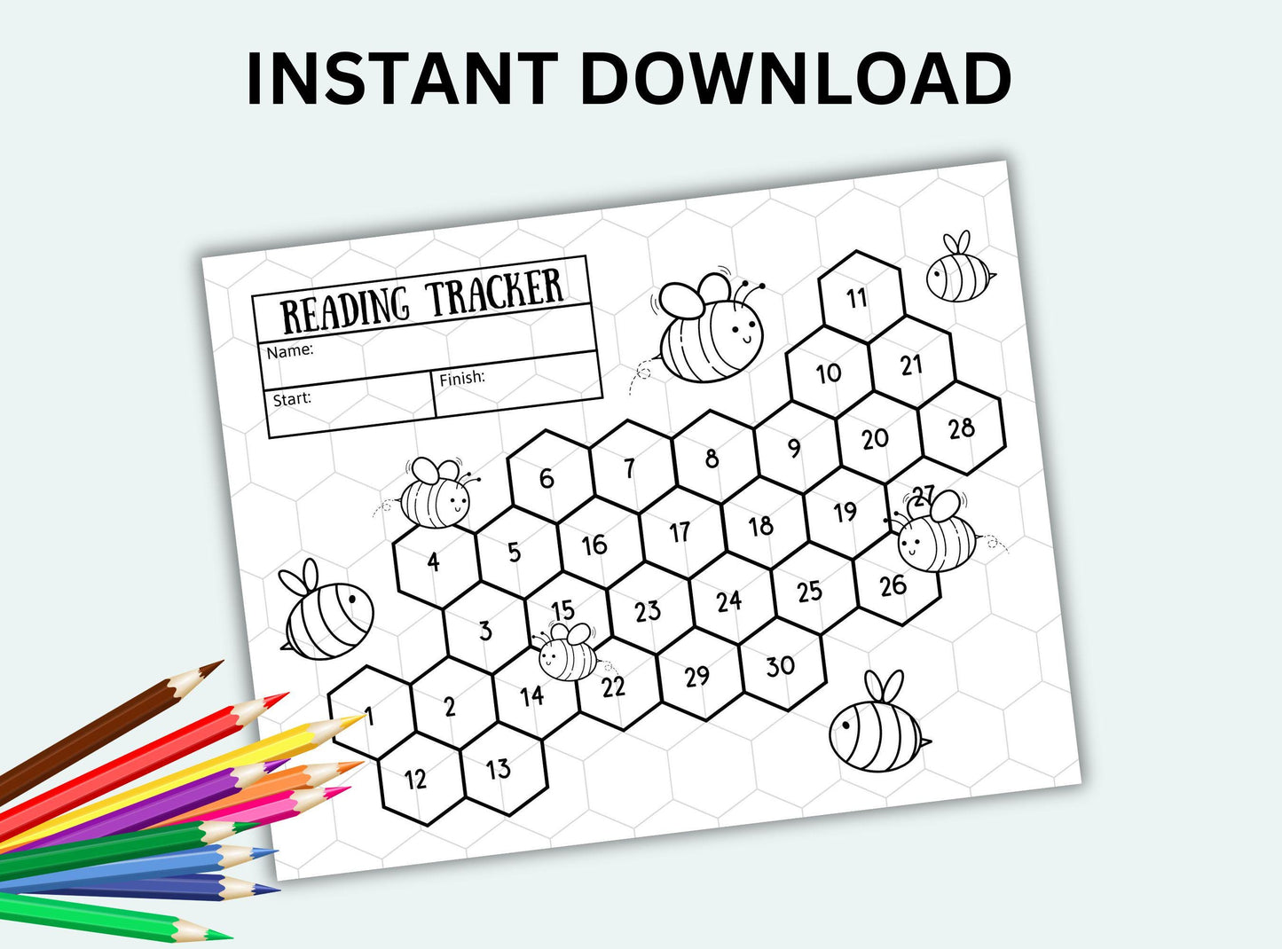 Bee Hive Reading Tracker