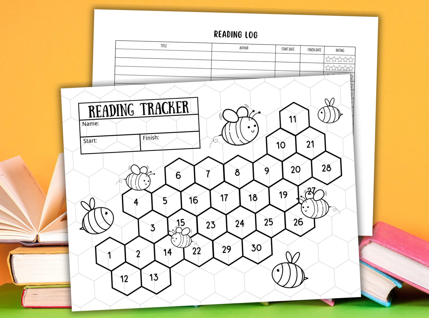 Bee Hive Reading Tracker