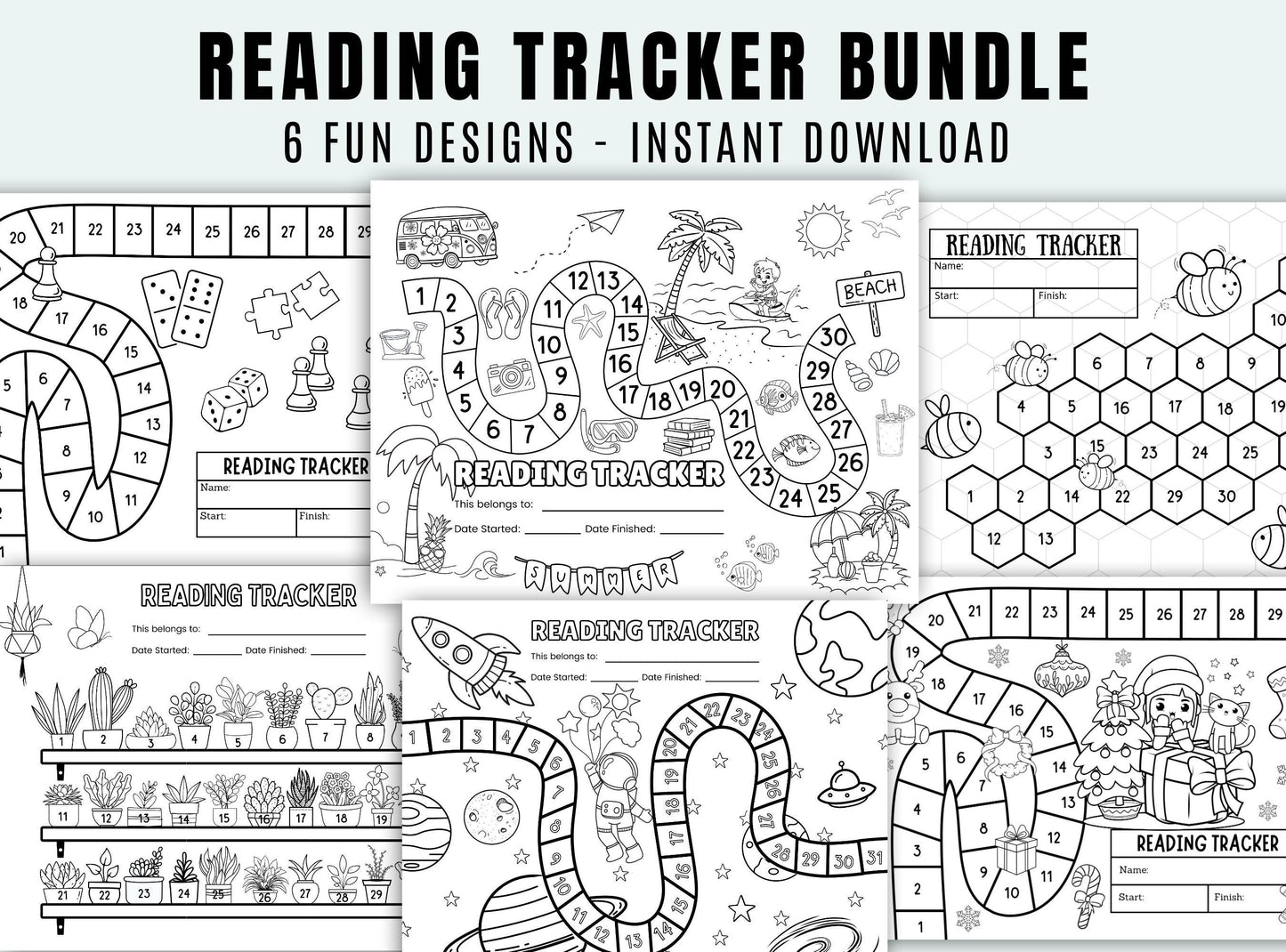 Reading Trackers For Kids