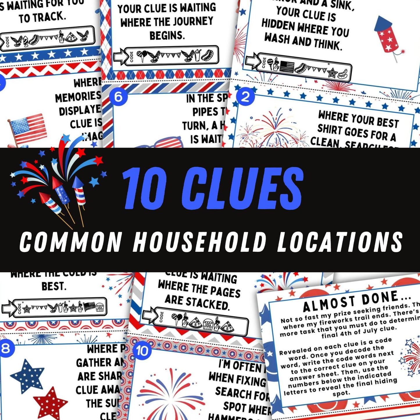 4th Of July Scavenger Hunt