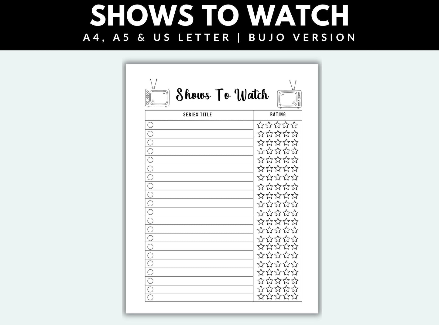 Movies To Watch Tracker