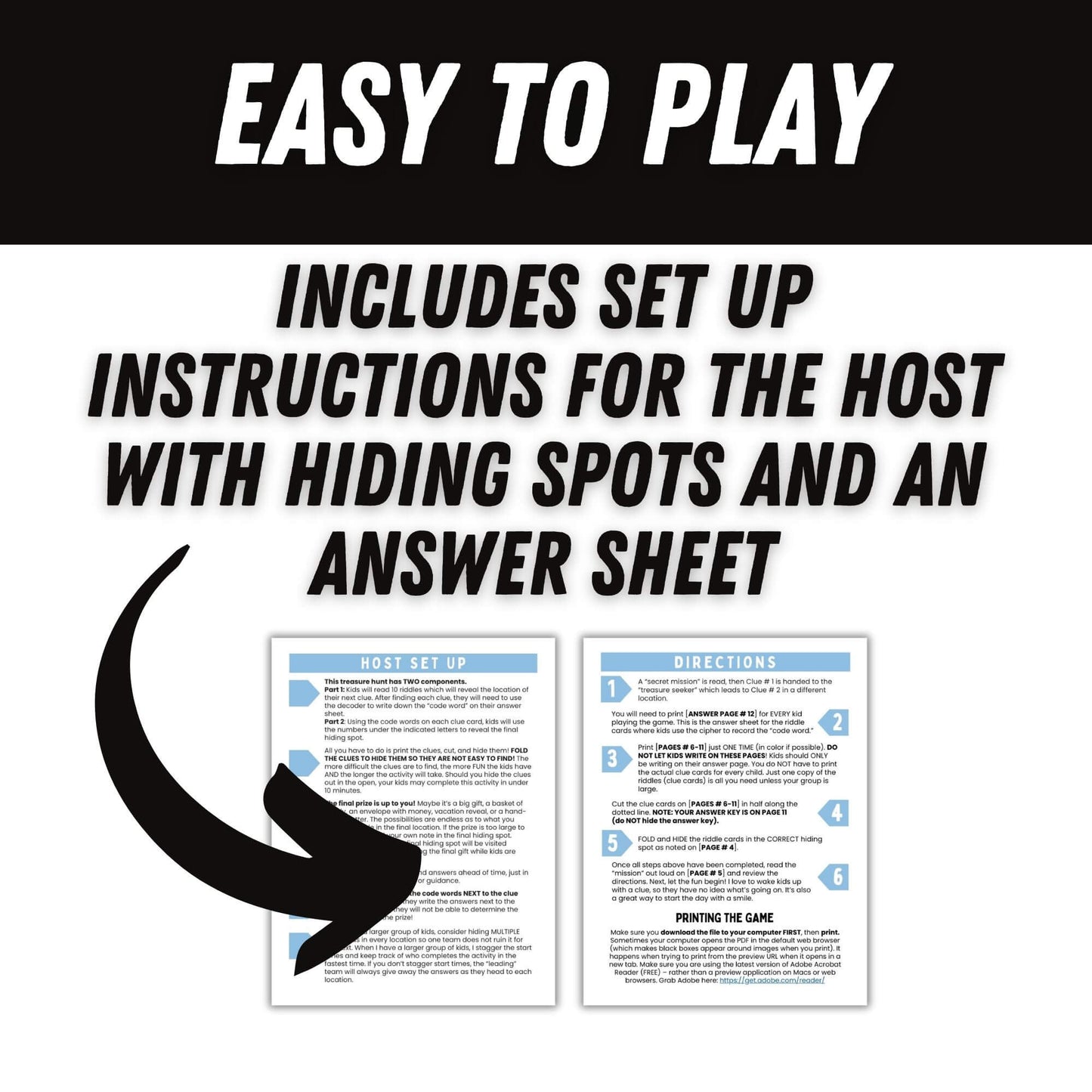 Printable Winter Scavenger Hunt