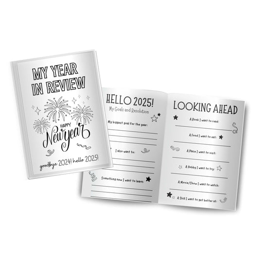 Printable My Year In Review Booklet