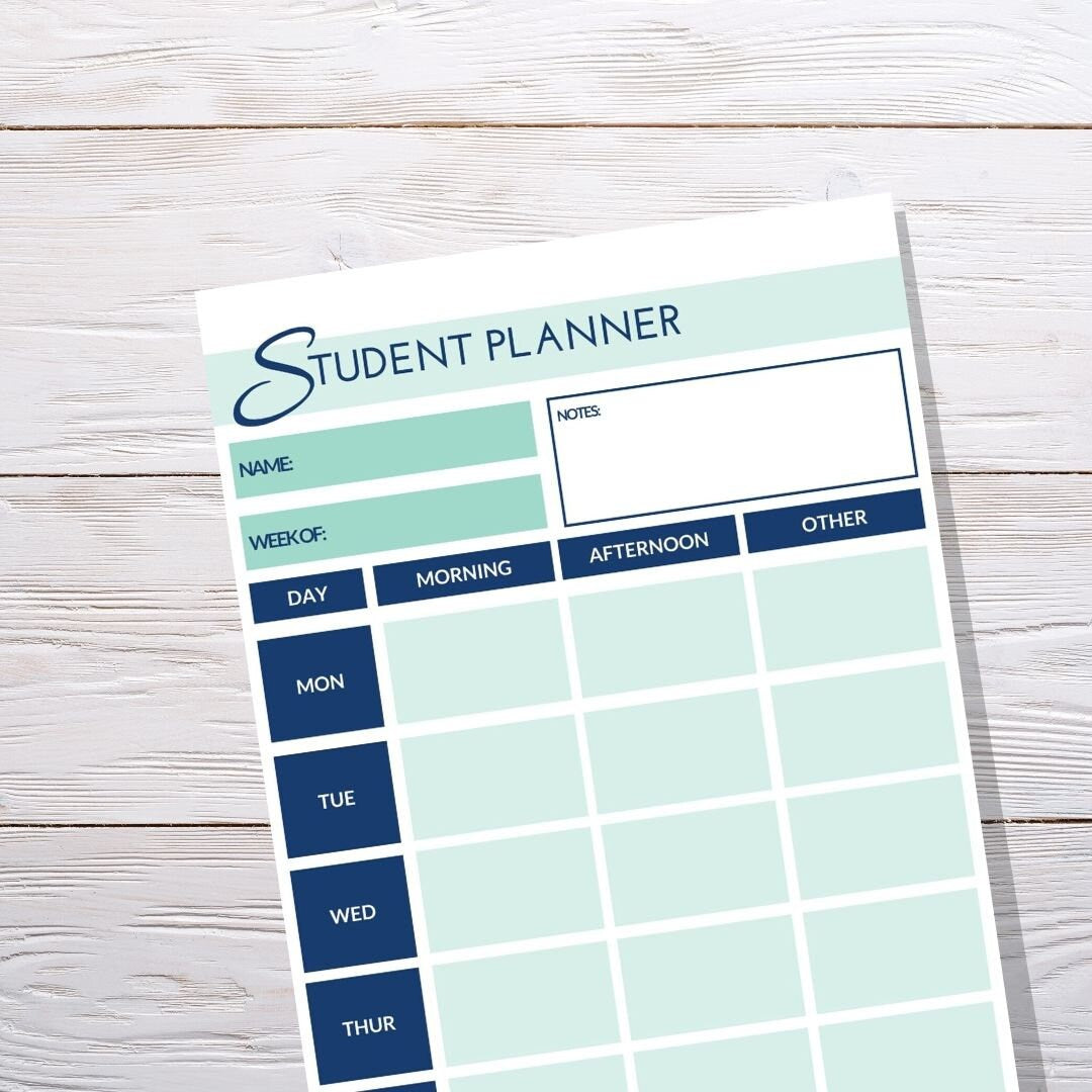 Homeschool Planner - Simplify Create Inspire