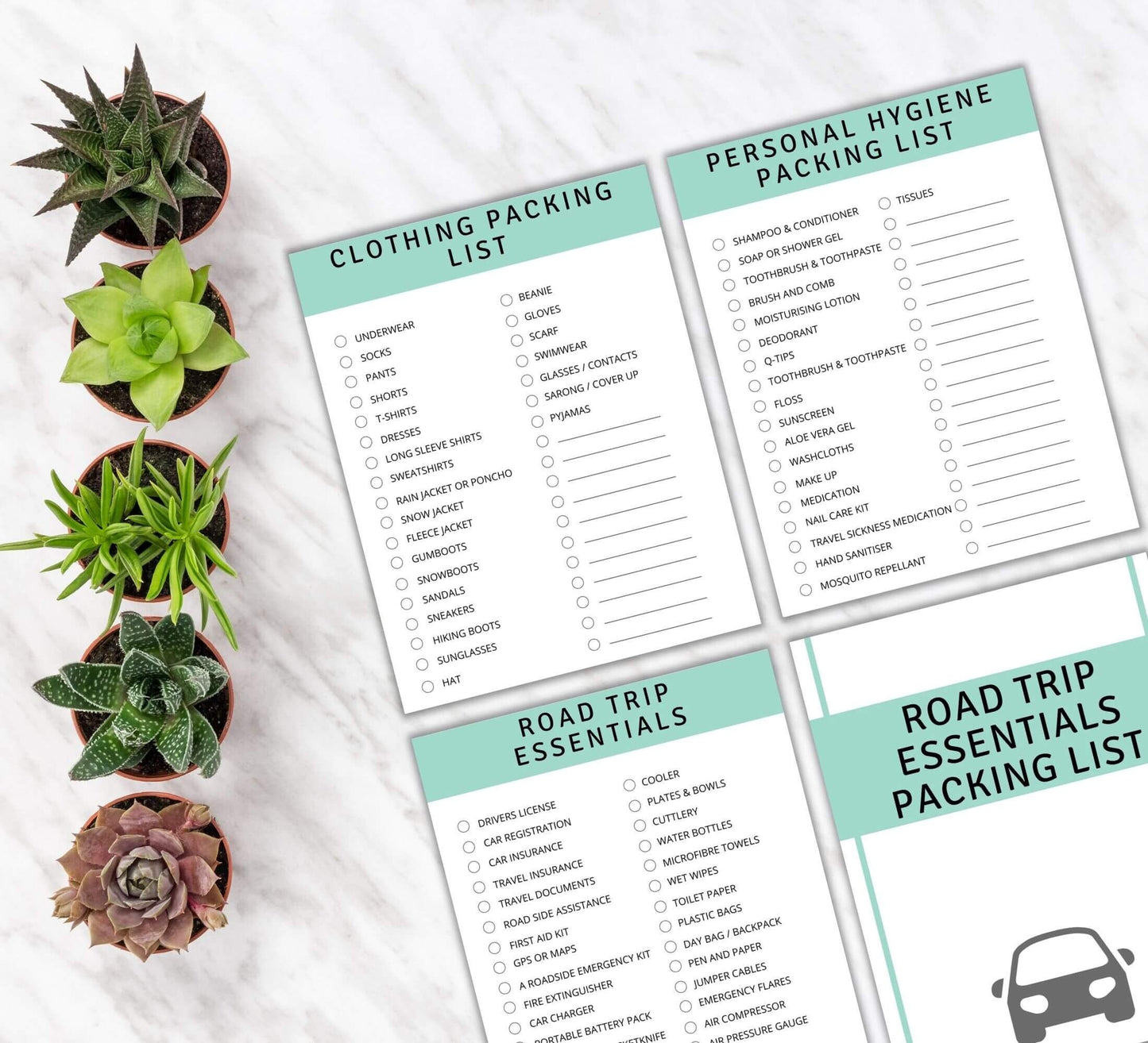 Family Road Trip Packing List - Simplify Create Inspire