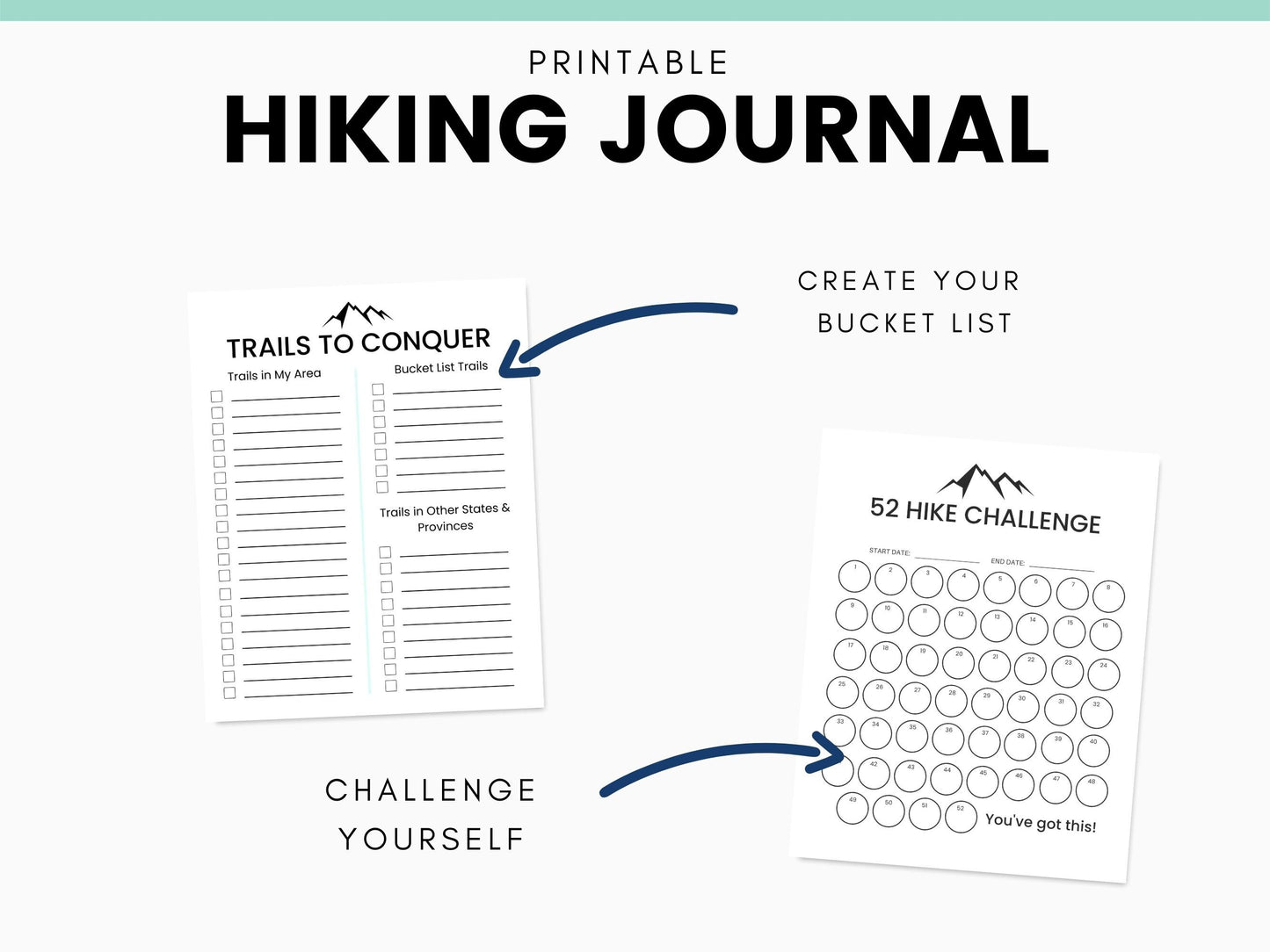 Hiking Journal - Simplify Create Inspire