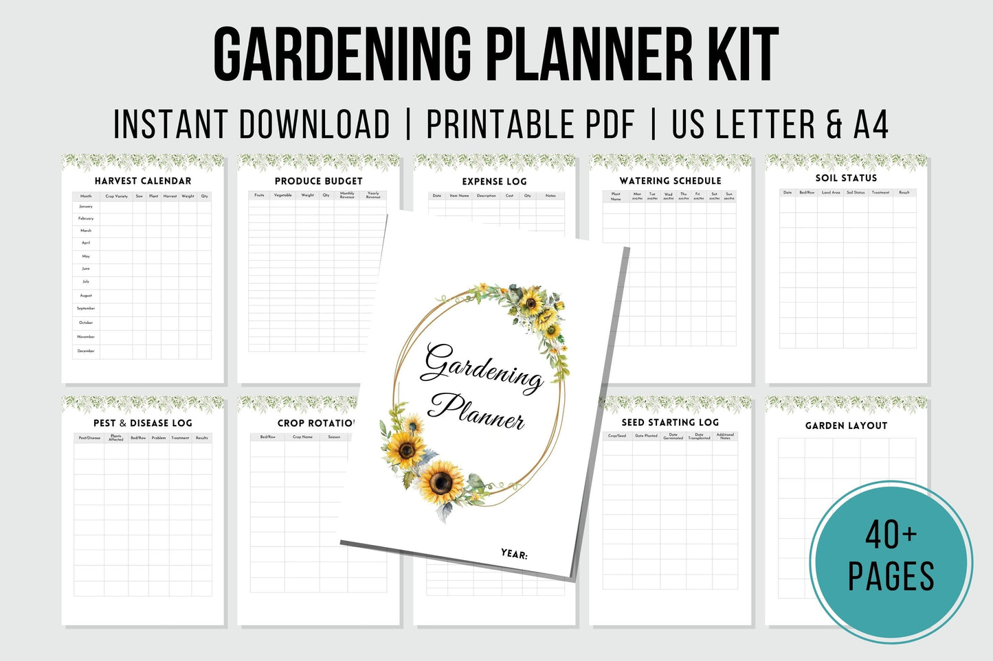 Gardening Planner - Simplify Create Inspire