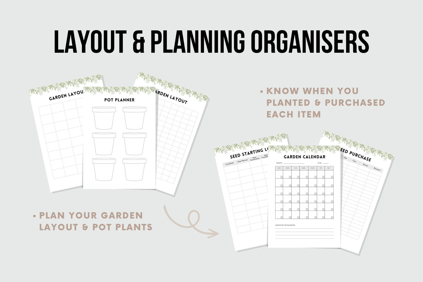 Gardening Planner - Simplify Create Inspire