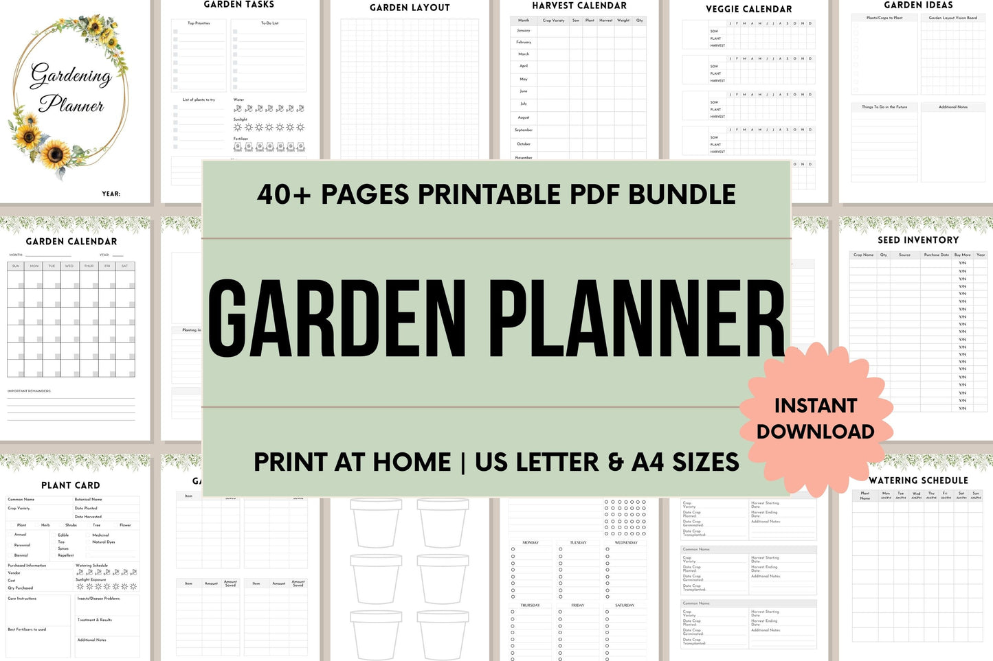 Gardening Planner - Simplify Create Inspire