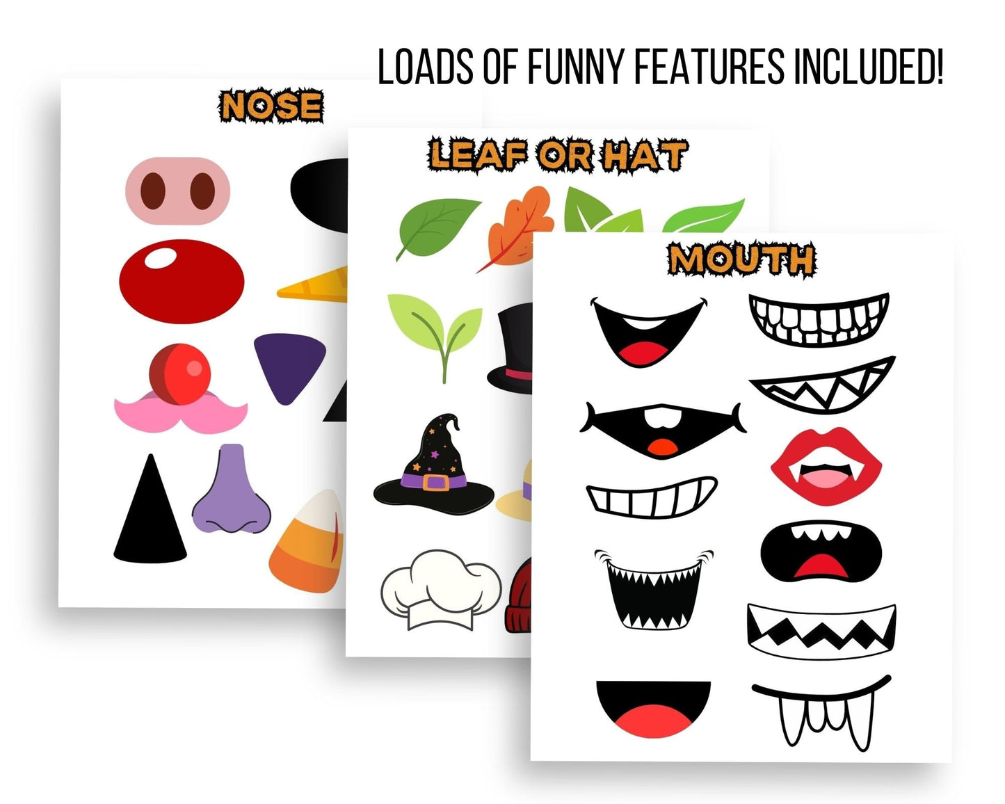 Halloween Roll A Wacky Jack O' Lantern Dice Game - Simplify Create Inspire
