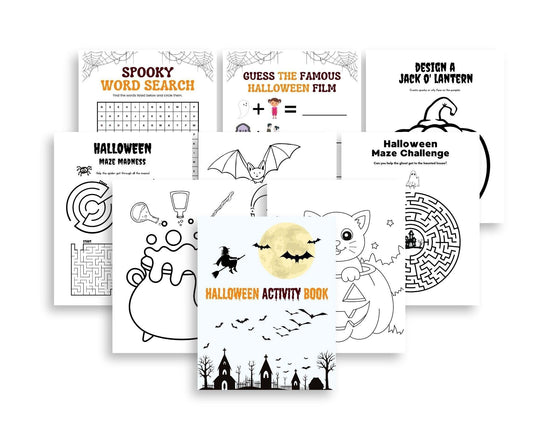 Halloween Activity Book - Simplify Create Inspire