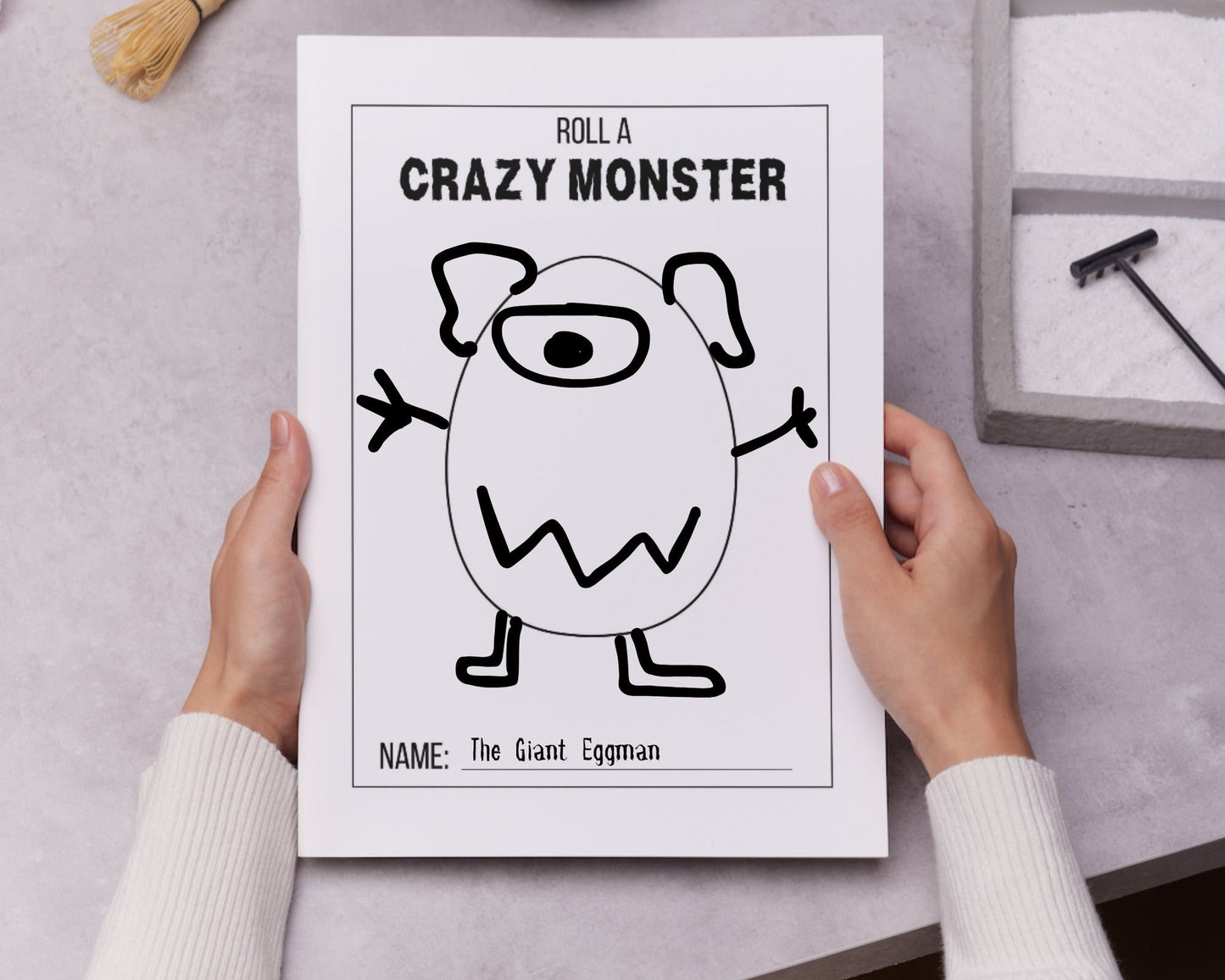 Halloween Draw A Monster Dice Game - Simplify Create Inspire