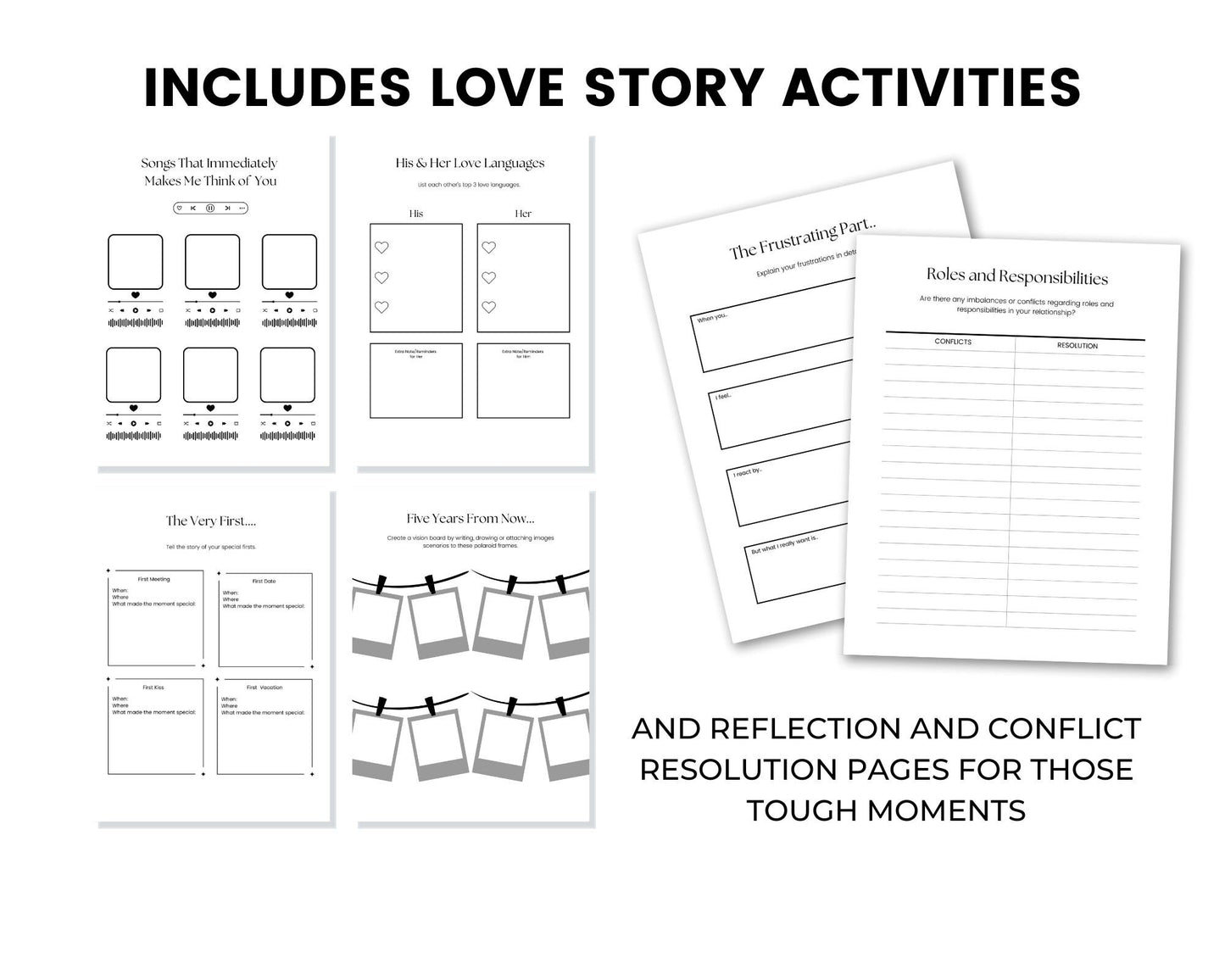 Couple Journal - Simplify Create Inspire