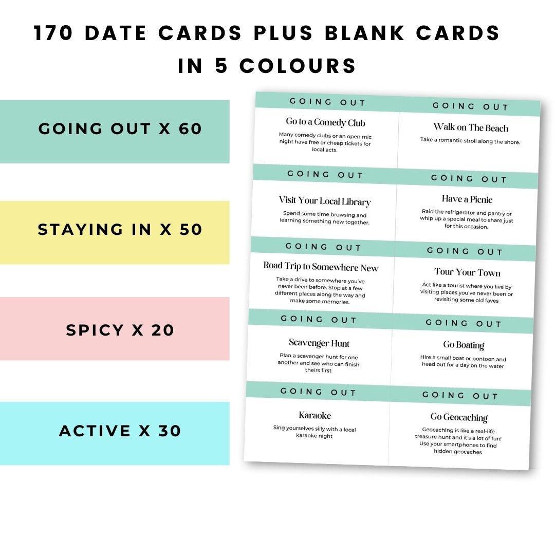 Date Night Cards - Make Your Own Date Jar - Simplify Create Inspire