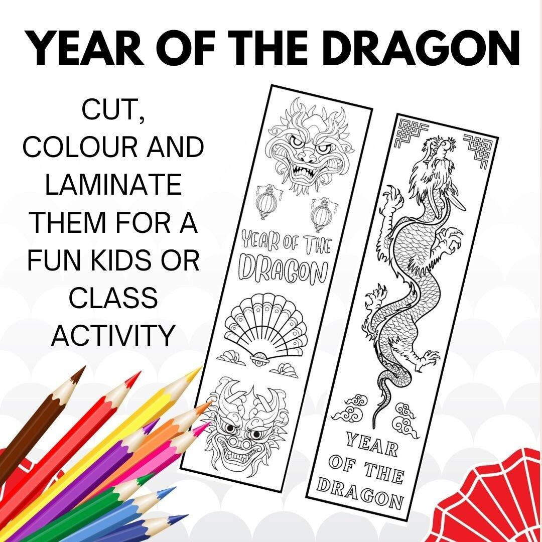 Chinese New Year Colour In Bookmarks - Simplify Create Inspire