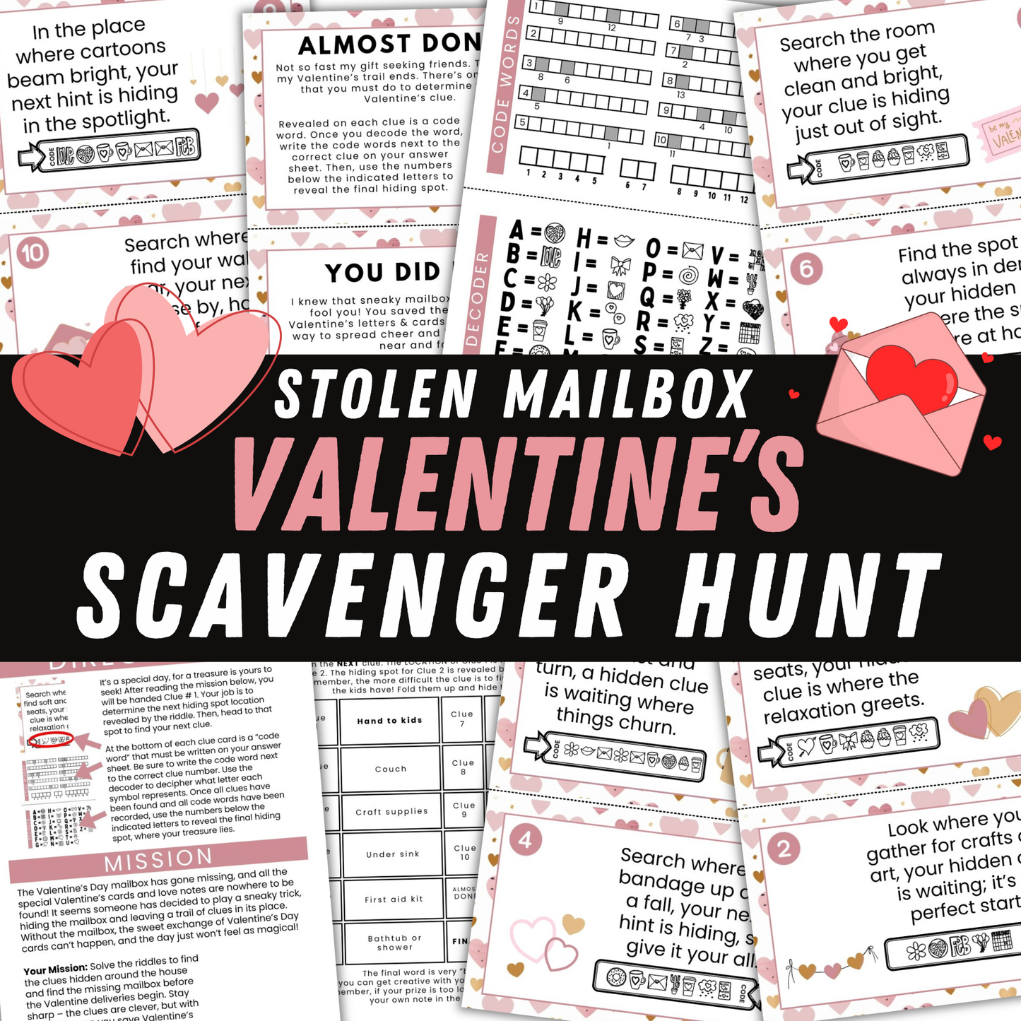 Valentine's Day Scavenger Hunt